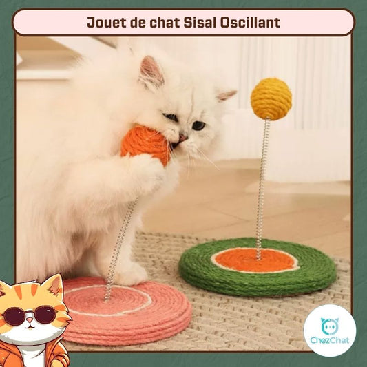 Jouet de chat Sisal Oscillant