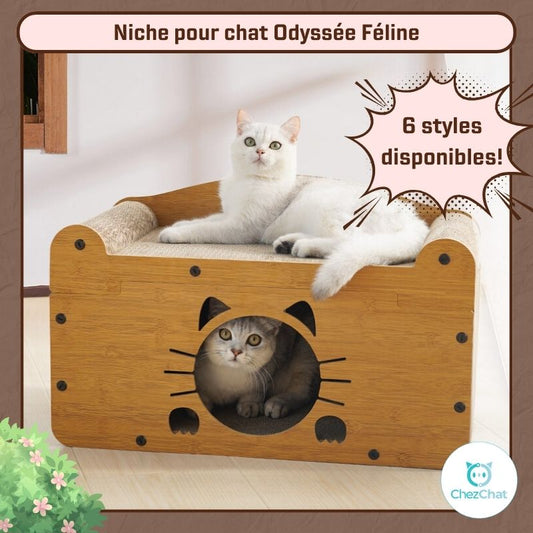 Niche pour chat Odyssée Féline